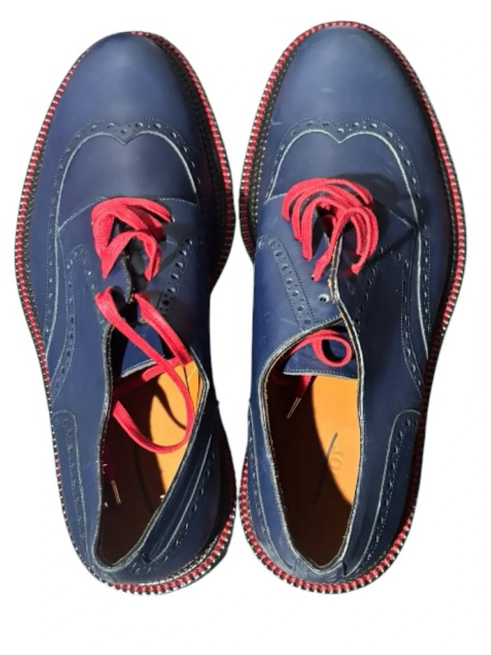Dior Homme Wingtip Leather Derby Shoes
